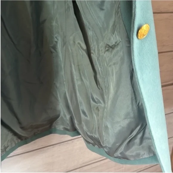 Vintage Saks Fifth Avenue Cashmere /Wool Blazer Coat - Picture 6 of 7